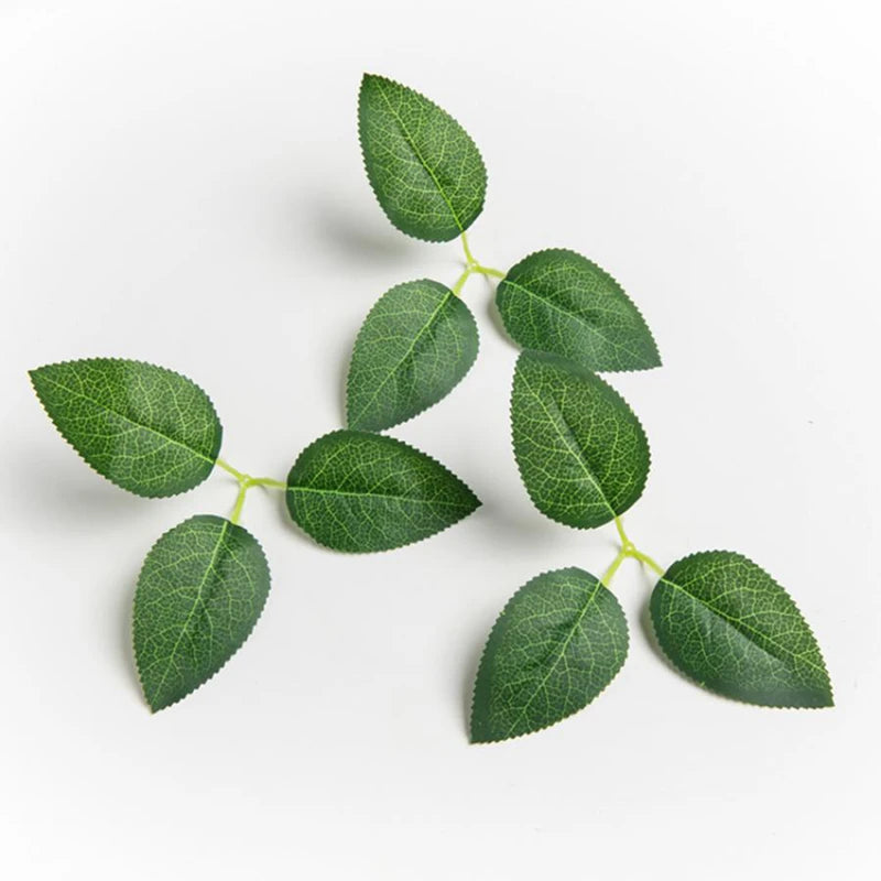 Silk Green Leaves for Wedding, Wreaths & Home Decor – Fake Plants