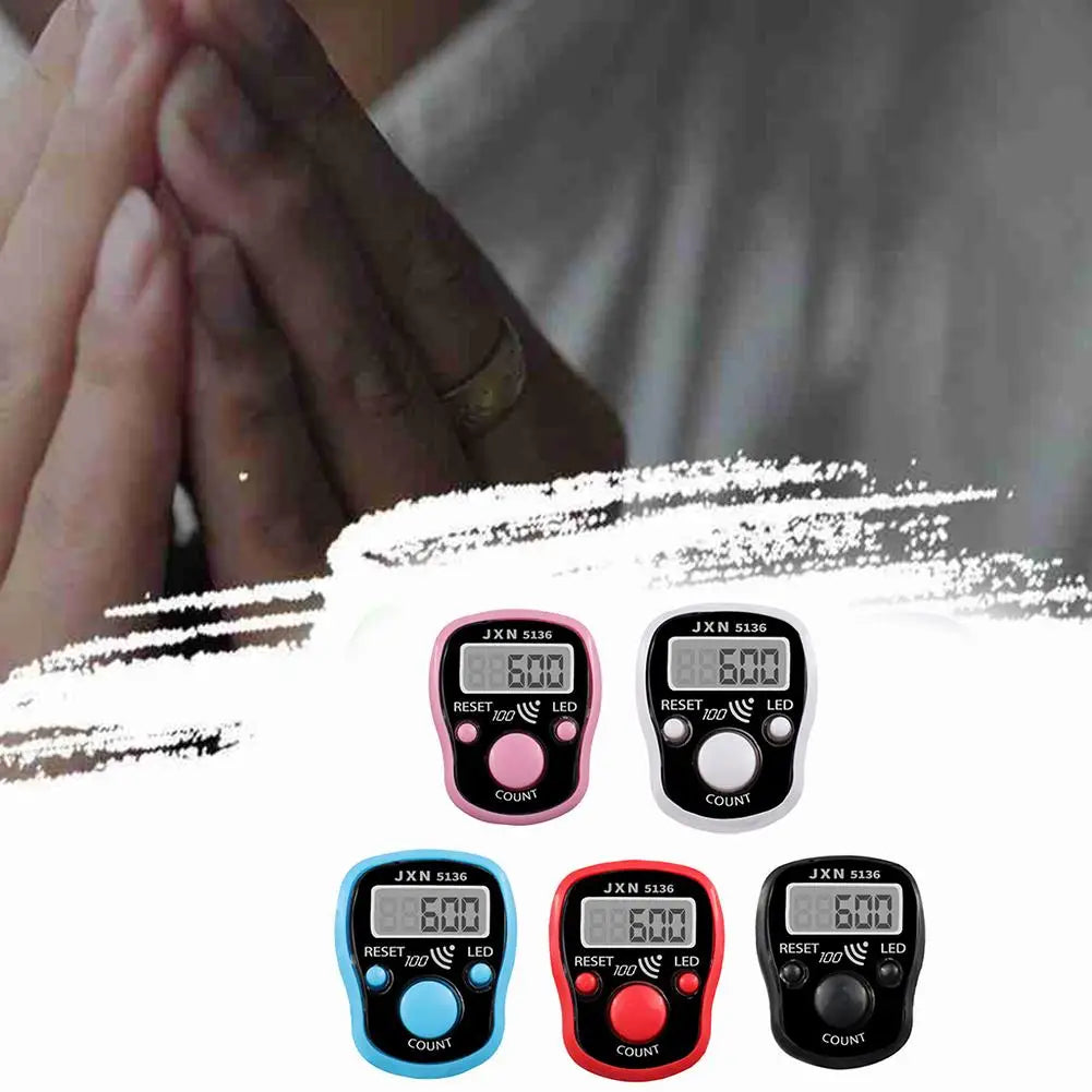 Finger Tally Counter Clicker for Easy Counting Peaceful Pleasures Health and Wellness