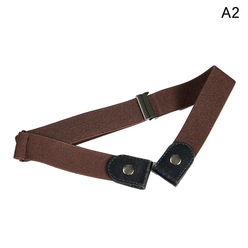 Buckle-Free Elastic Stretch Belt – Invisible Waist Band Unisex