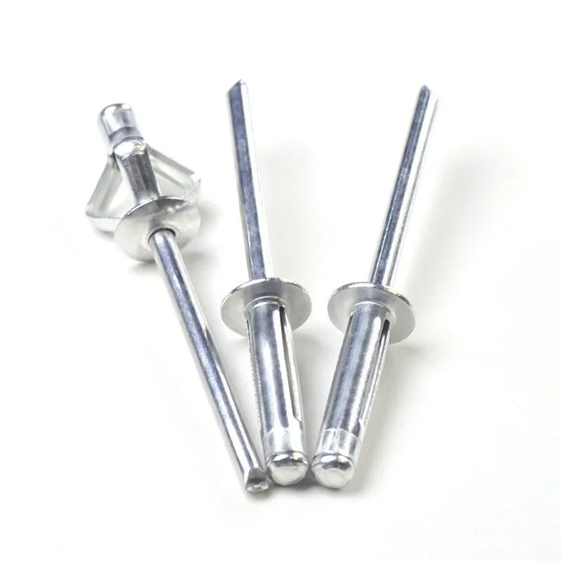 50pcs Aluminium Folding Blind Rivets 3.2 4.0 4.8mm – Silver