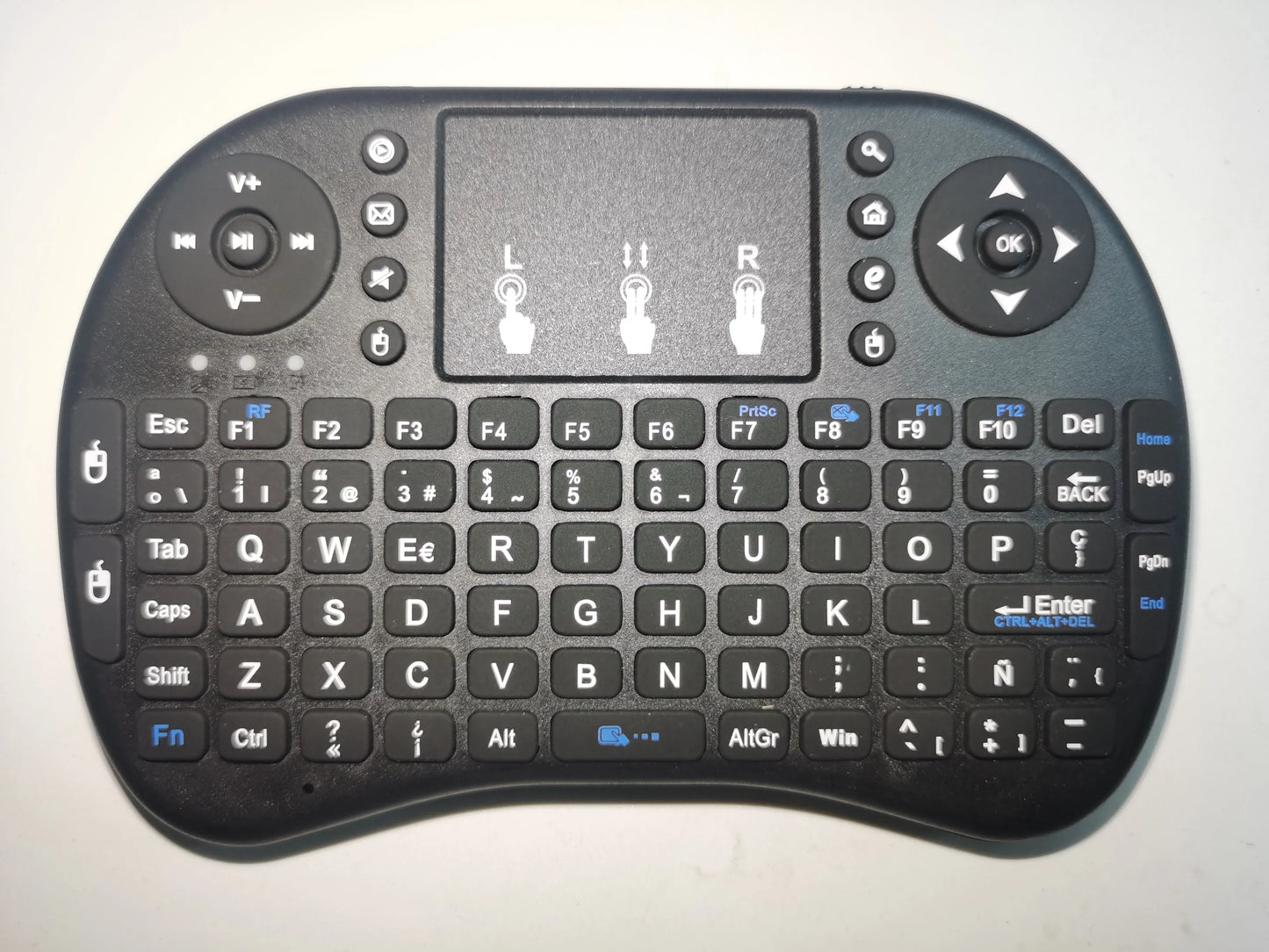 AyeBeau RGB Mini Wireless Keyboard & Touchpad | Multi-Language