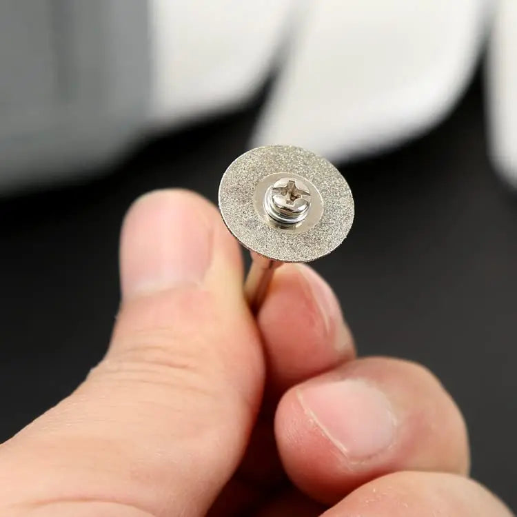 Diamond Cutting Disc Set 10pc – 16–40mm Rotary Cut-Off Wheels