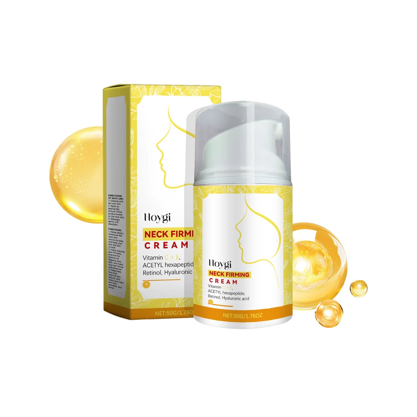 Retinol Neck Cream – Firming, Lifting & Fine Line Reducer