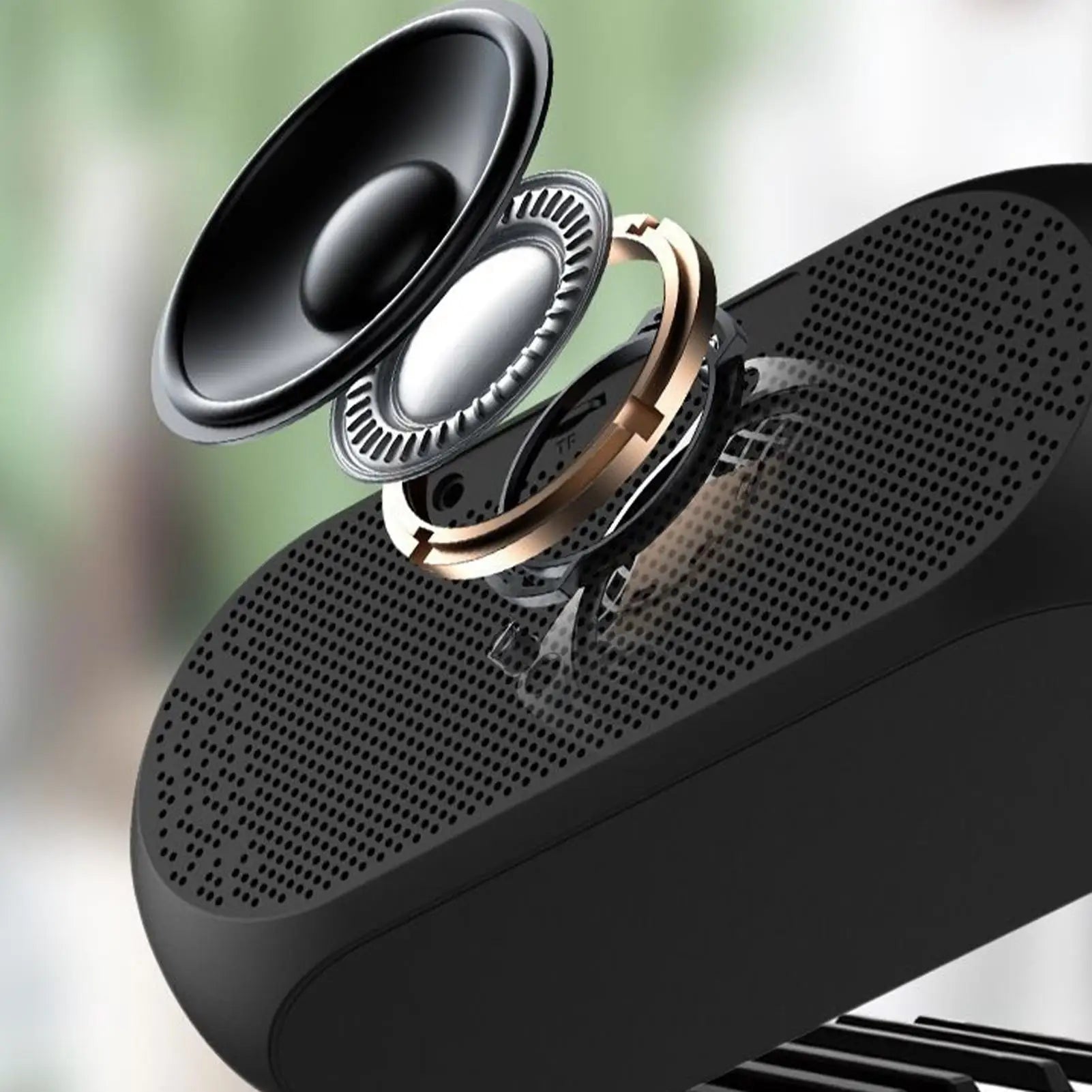 Smart Alarm Clock with Bluetooth Speaker & LED Night Light Bluetooth Alarm Clock Peaceful Pleasures Health and Wellness