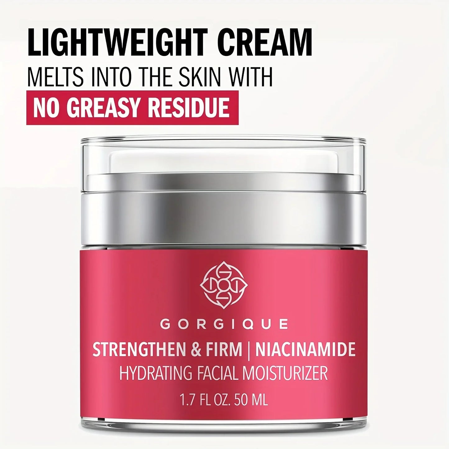 GORGIQUE Niacinamide Face Cream – Hydrating Firming Moisturizer