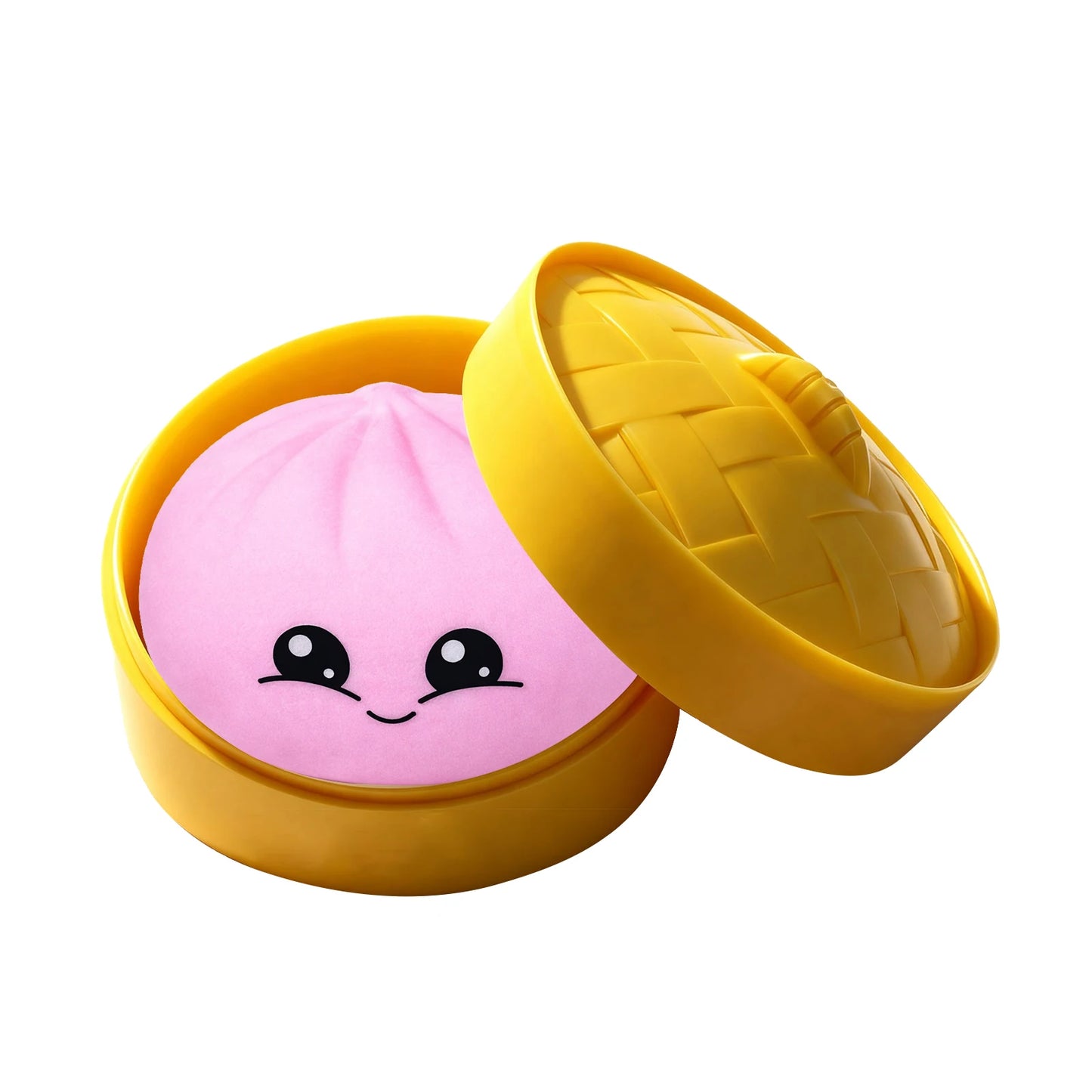 Smiley Face Bread Squeeze Ball Sensory Toy | Kids & Adults