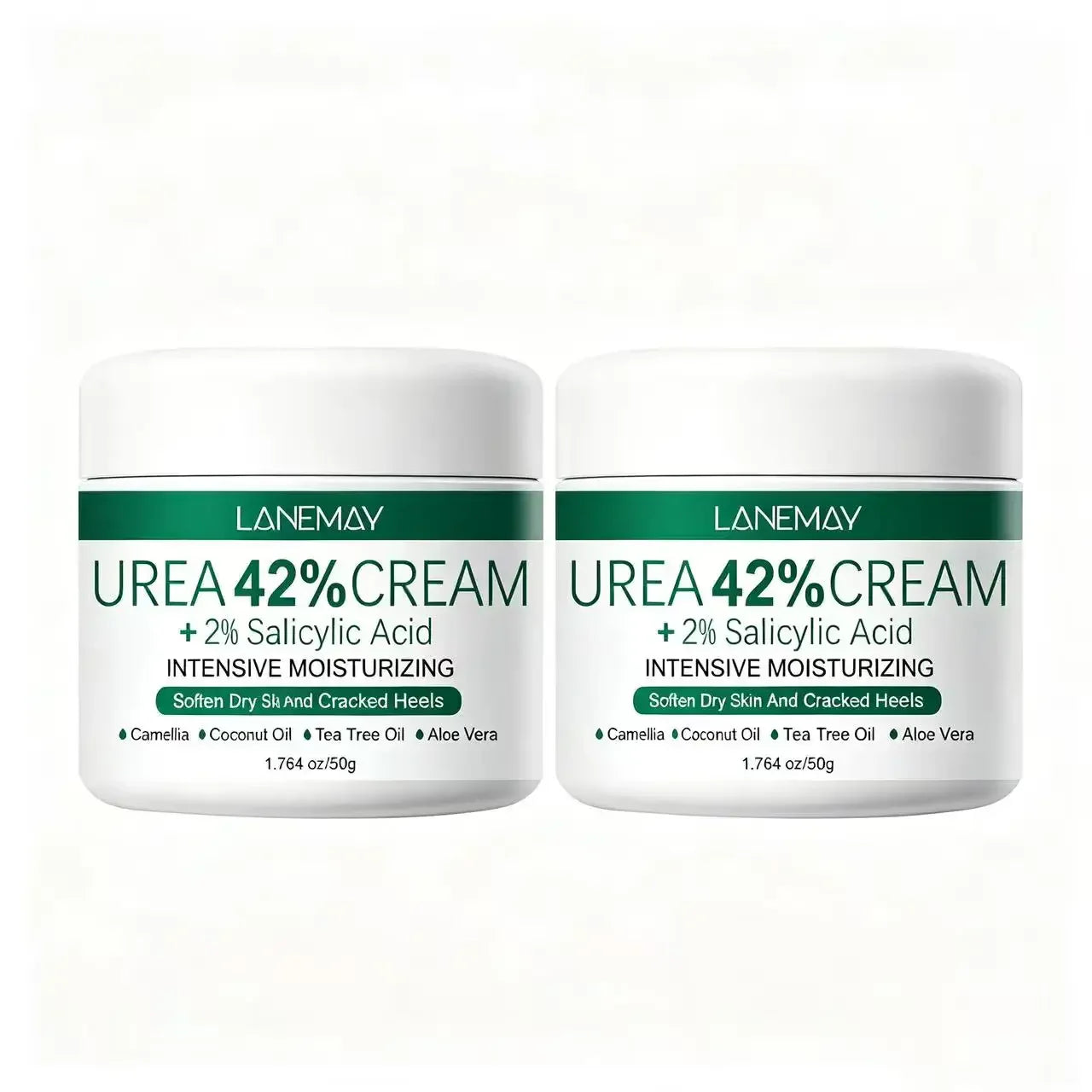 2-Pack 42% Urea & Salicylic Acid Hand & Foot Cream | Deep Moisture