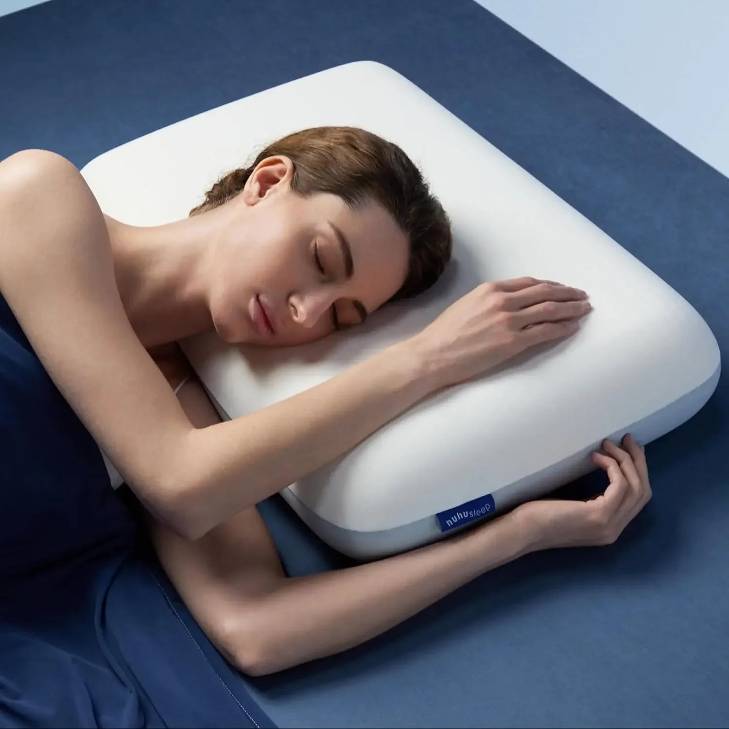 5-Inch Cooling Memory Foam Pillow for Side and Back Sleepers, Breathable with Cool Case, 16x24x5 Inches Peaceful Pleasures Health and Wellness United States