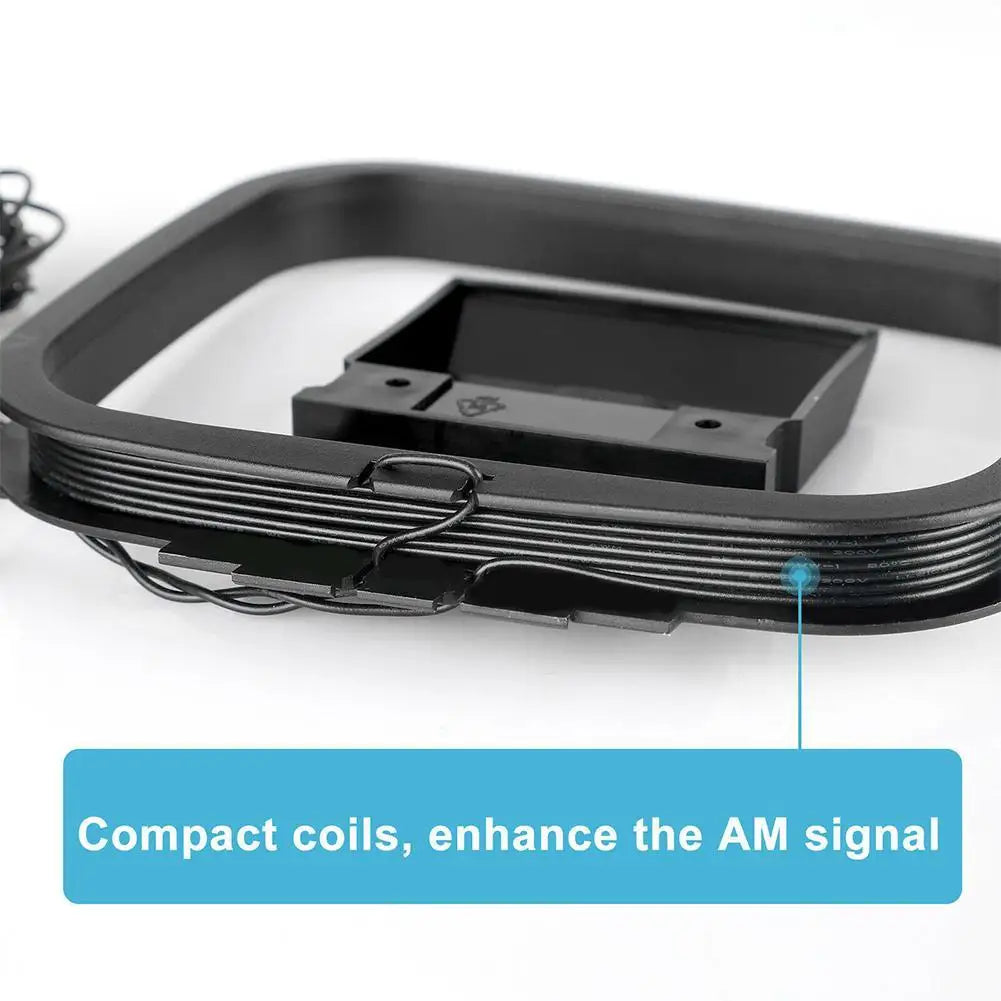 FM/AM Loop Antenna – Universal for Sony, Sharp & Hi-Fi Systems