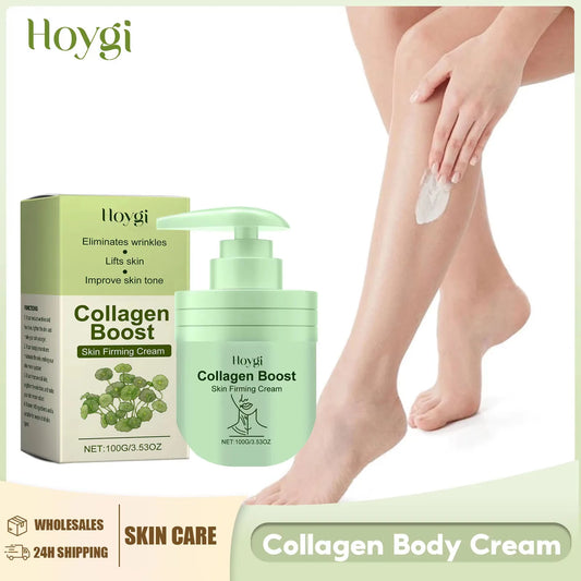 Collagen Firming Cream for Body Reduce Dark Spots Improve Fine Lines Even Skin Tone Nourishing Lifting Moisturzing Body Lotion Peaceful Pleasures Health and Wellness