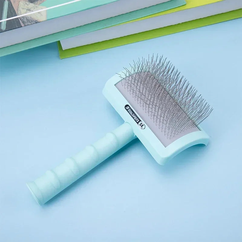 Dog Slicker Brush & Deshedding Needle Comb for Large Dogs