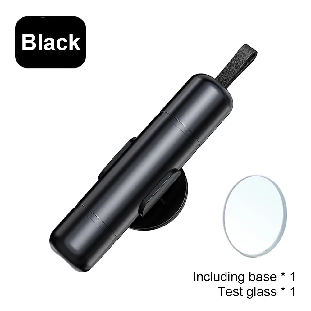 Car Safety Hammer Auto Emergency Glass Window Breaker Seat Belt Cutter Aluminum Alloy Life-Saving Emergency Tools Escape Hammer Peaceful Pleasures Health and Wellness Black