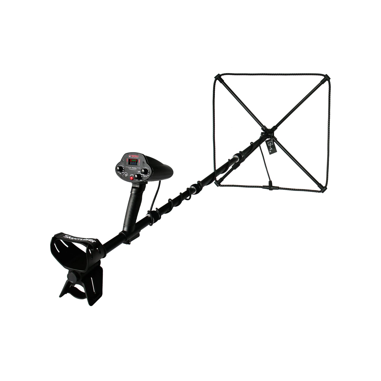 Professional adjustable height metal detector.Detection depth up to 2.8M, adjustable sensitivity, high precision,Rechargeable Peaceful Pleasures Health and Wellness 1PC