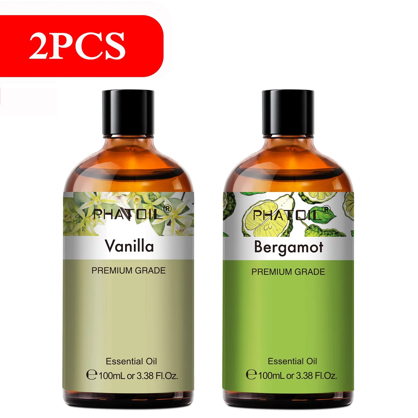 100ml Aromatherapy Essential Oil – Lavender, Rose, Vanilla, Eucalyptus & More for Diffuser & Candle Making