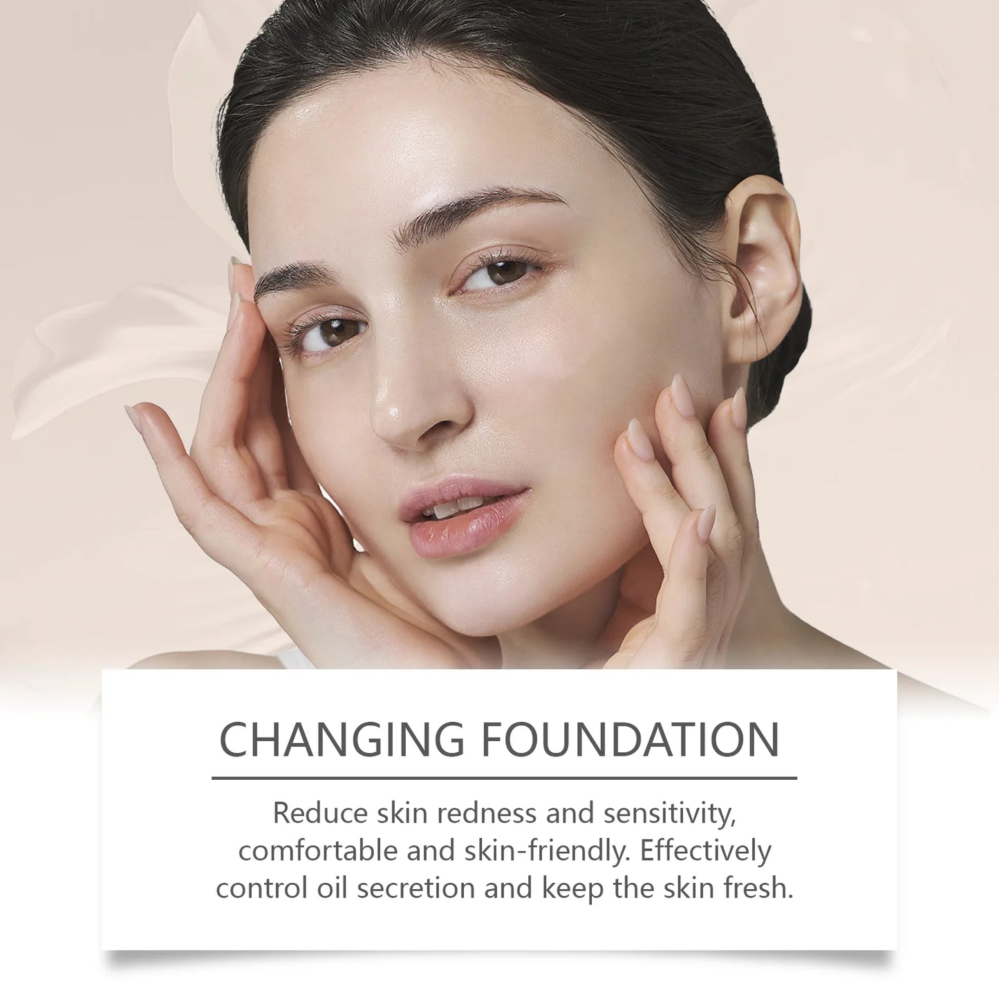 SPF 50 Liquid Concealer Foundation – Matte Oil Control 30ml