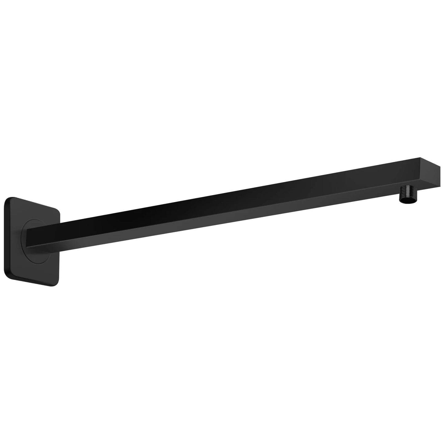 Wall-Mounted 304 Stainless Steel Shower Arm 30/40CM | Black & Silver