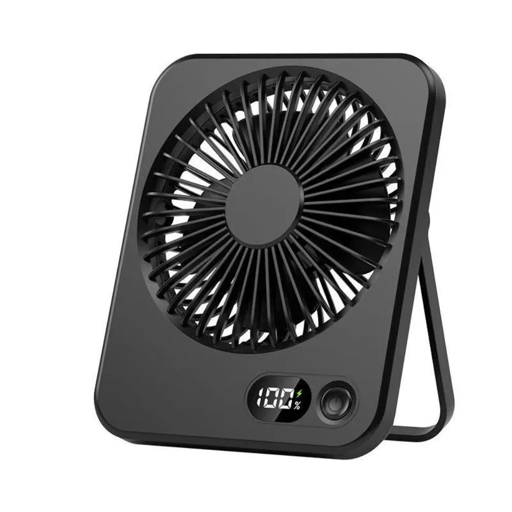 Portable USB Rechargeable Desktop Fan | 5-Speed Mini Table Fan