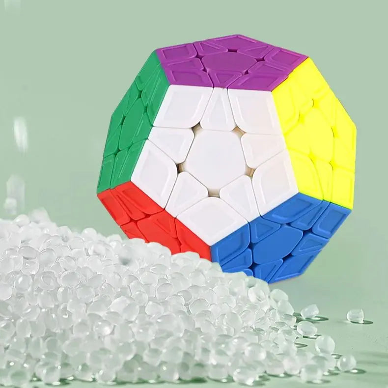 Megaminx Cube 3X3 Speed Magic Dodecahedron Magnets Twelve Matching
