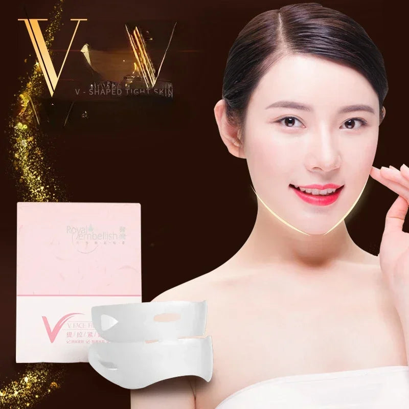 V Shape Face Lifting Bandage Mask – Chin & Cheek Contouring
