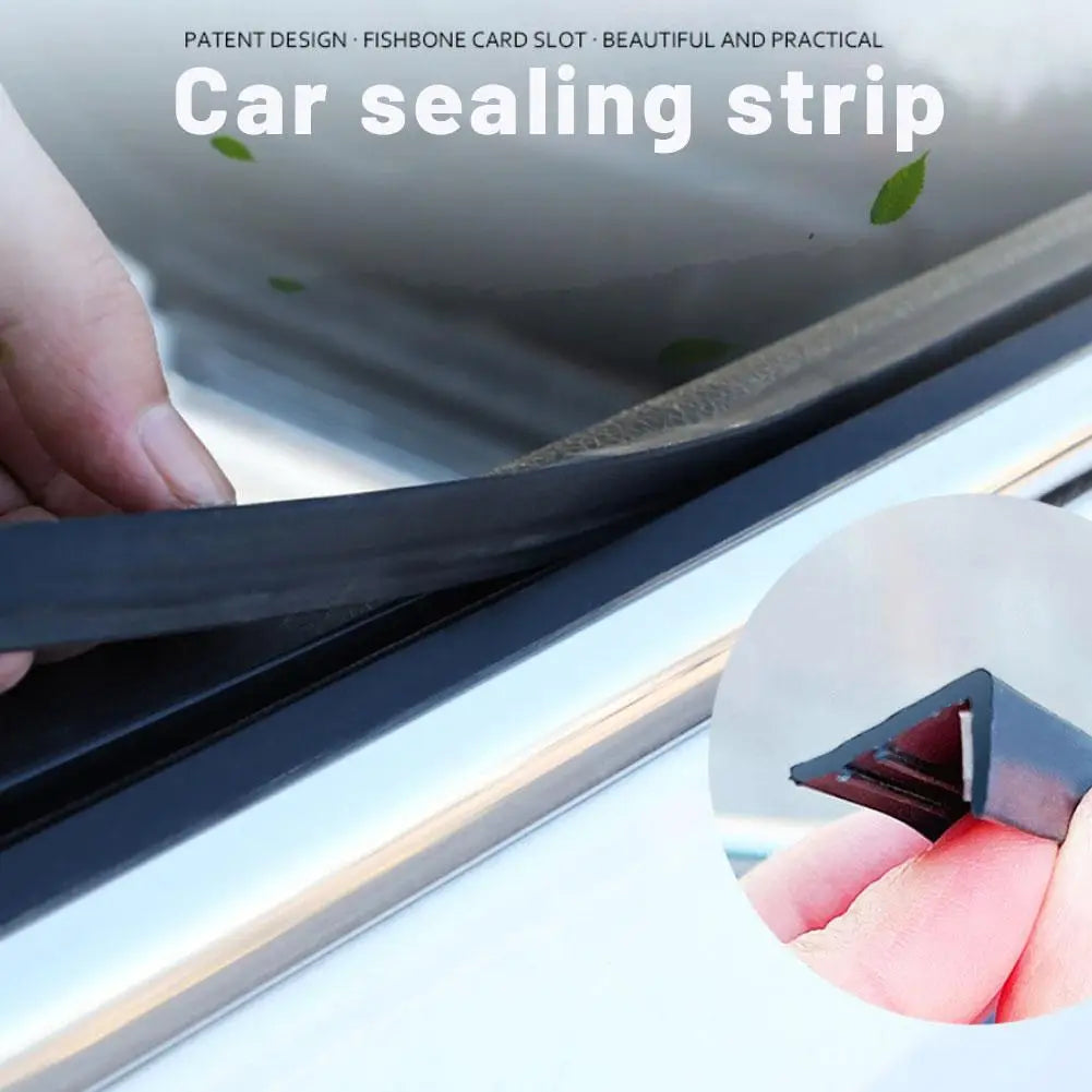 Car Rubber Weather Stripping Seal Strip | Window & Door Gap Automotive Seal Strip Peaceful Pleasures Health and Wellness
