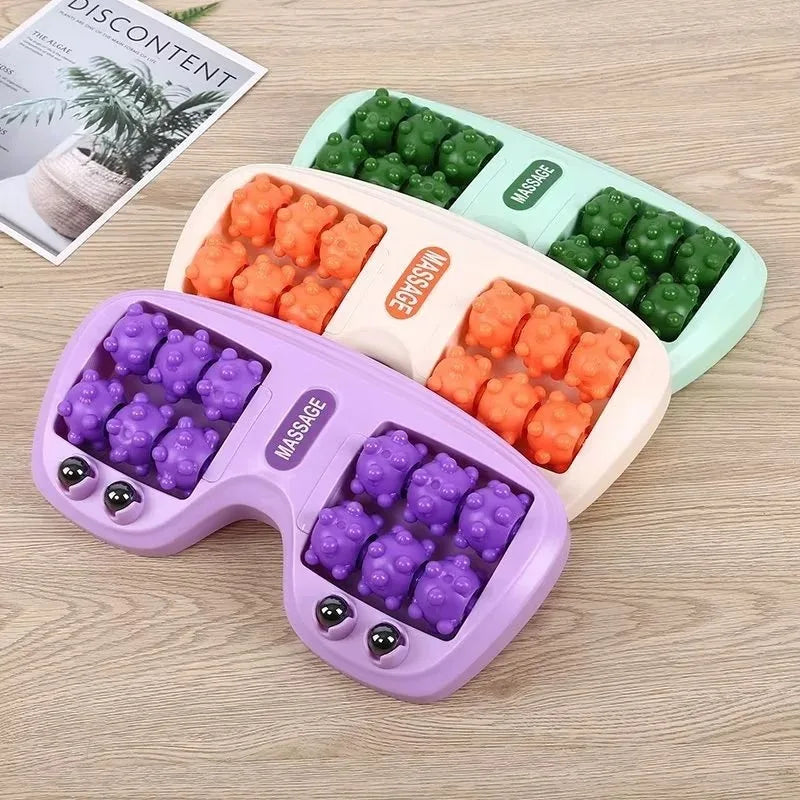 16-Ball Magnetic Foot Roller Massager – Acupoint Leg Massage