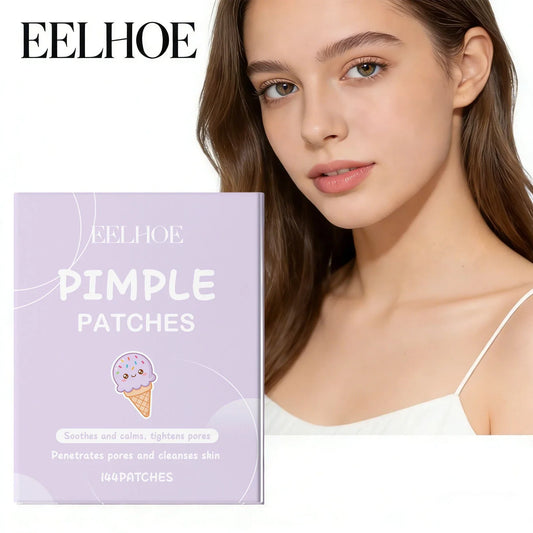 EELHOE 144-Pack Cartoon Pimple Patches – Acne Spot Treatment Acne Pimple Patches Oasis Select