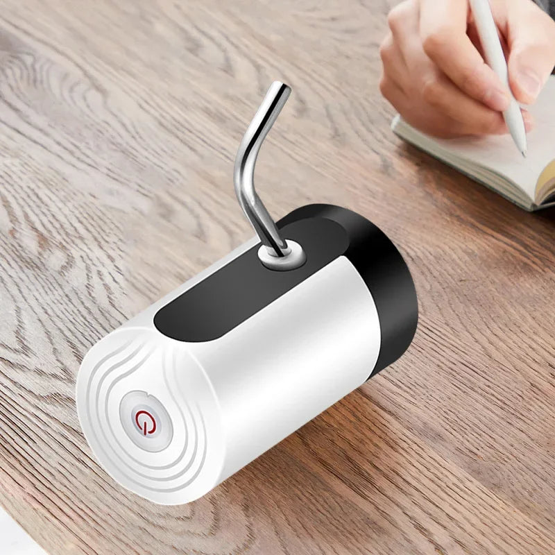 Water Pump Kitchen Electric Drink Items Mini Portable Bar Dining Dispensing Automatic Home. Dispenser Charge Drinkware USB Peaceful Pleasures Health and Wellness