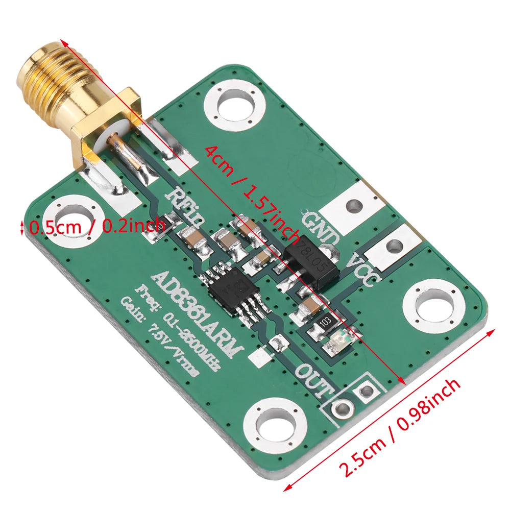 AD8361 RF Microwave Real Power Detector AM Amplitude Detection