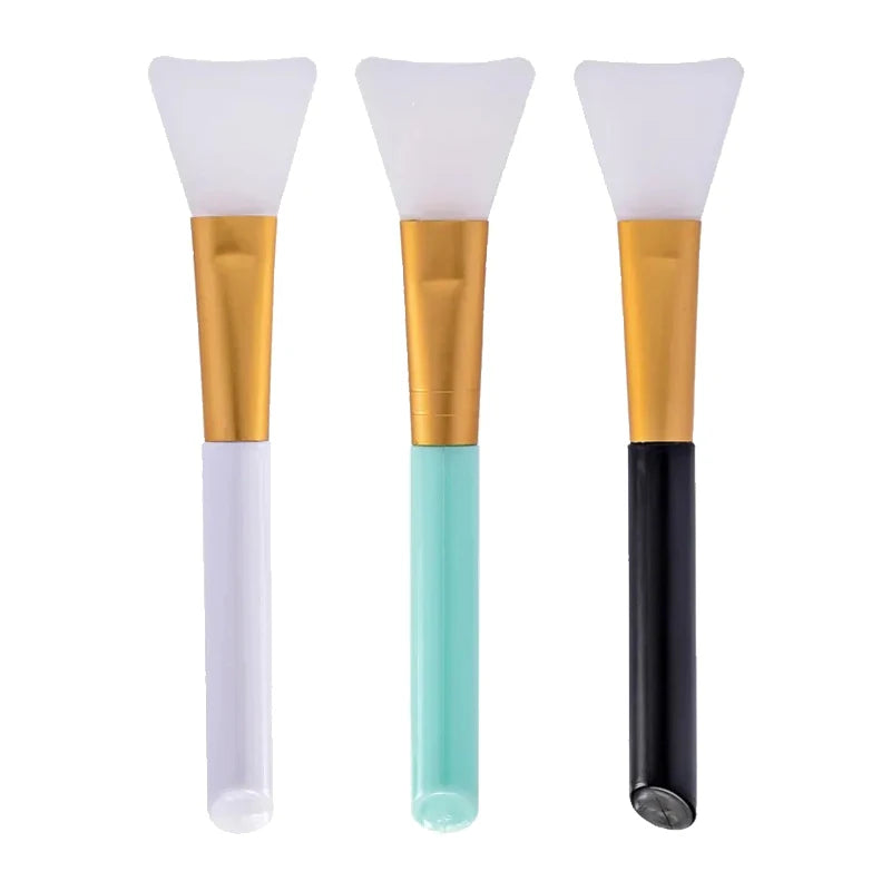 Silicone Facial Mask Brush Set – Soft, All Skin Types 1–5 Pack