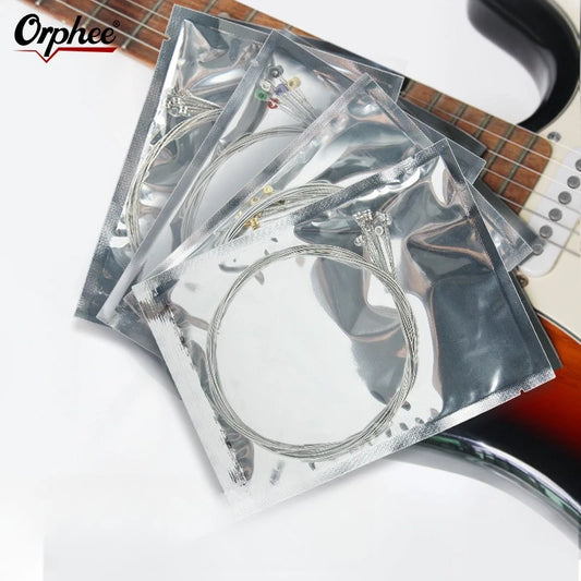 White Guitar String Electric Simply Packed E Series Peaceful Pleasures Health and Wellness E52X
