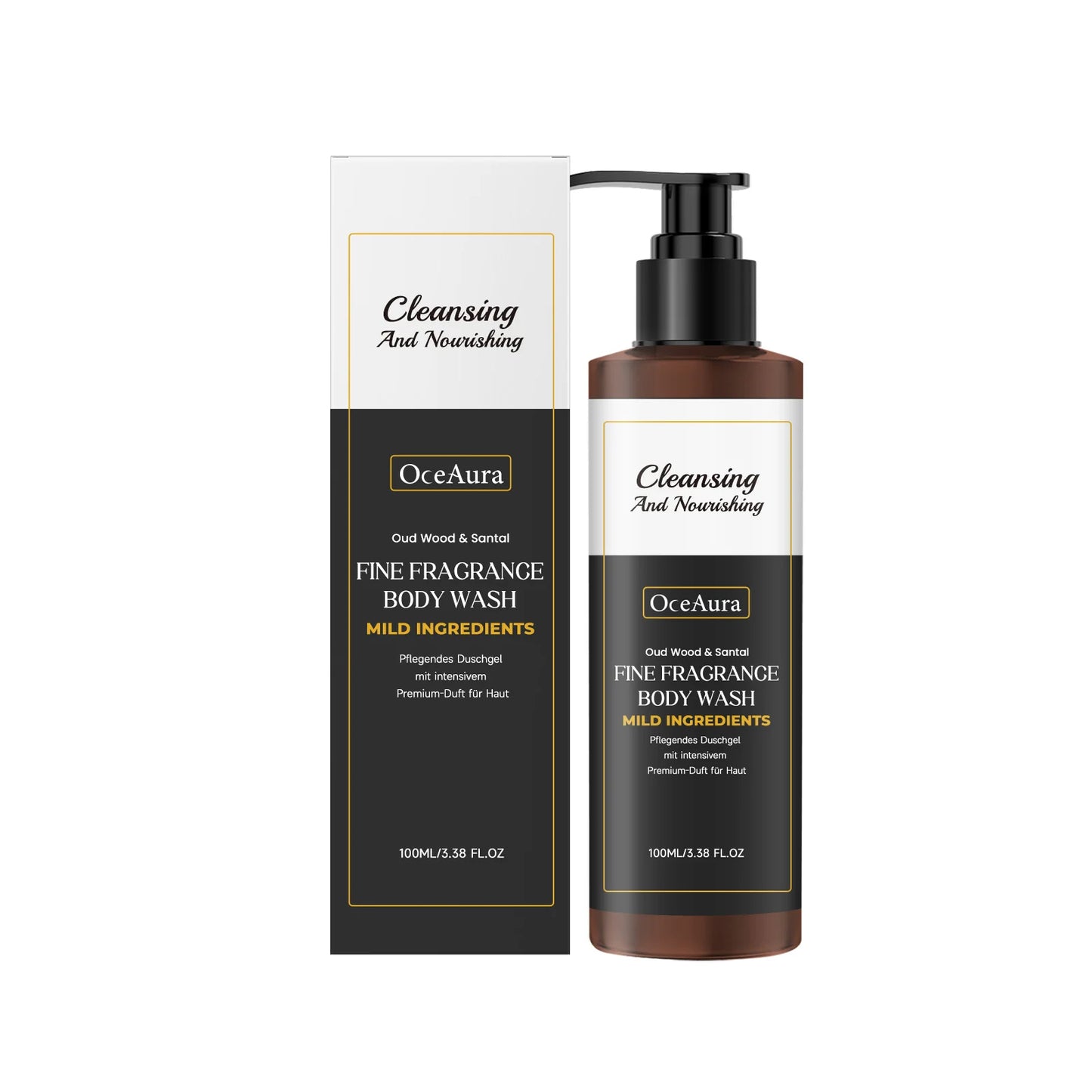 Refreshing Moisturizing Shower Gel Exfoliating Soothing Body Odor Remover Glowing Smoothing Rich Foam Daily Cleansing Body Wash Peaceful Pleasures Health and Wellness 100g boxed Moisturizing