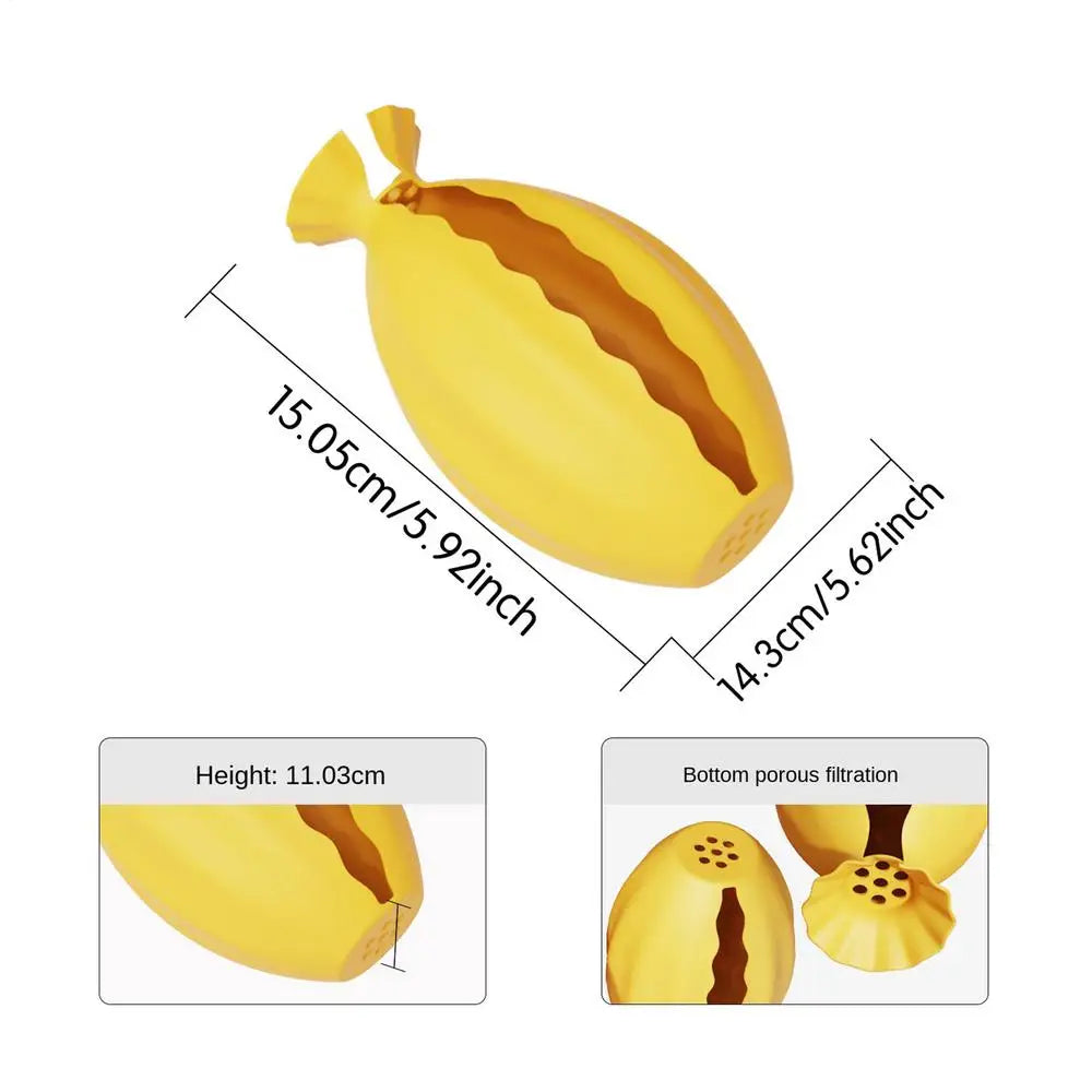Handheld Silicone Lemon & Lime Squeezer – Anti-Splash Juicer