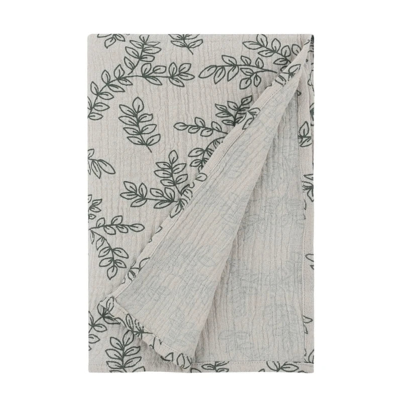 Baby Swaddle Wrap Blanket | Soft Floral Cotton, Newborn