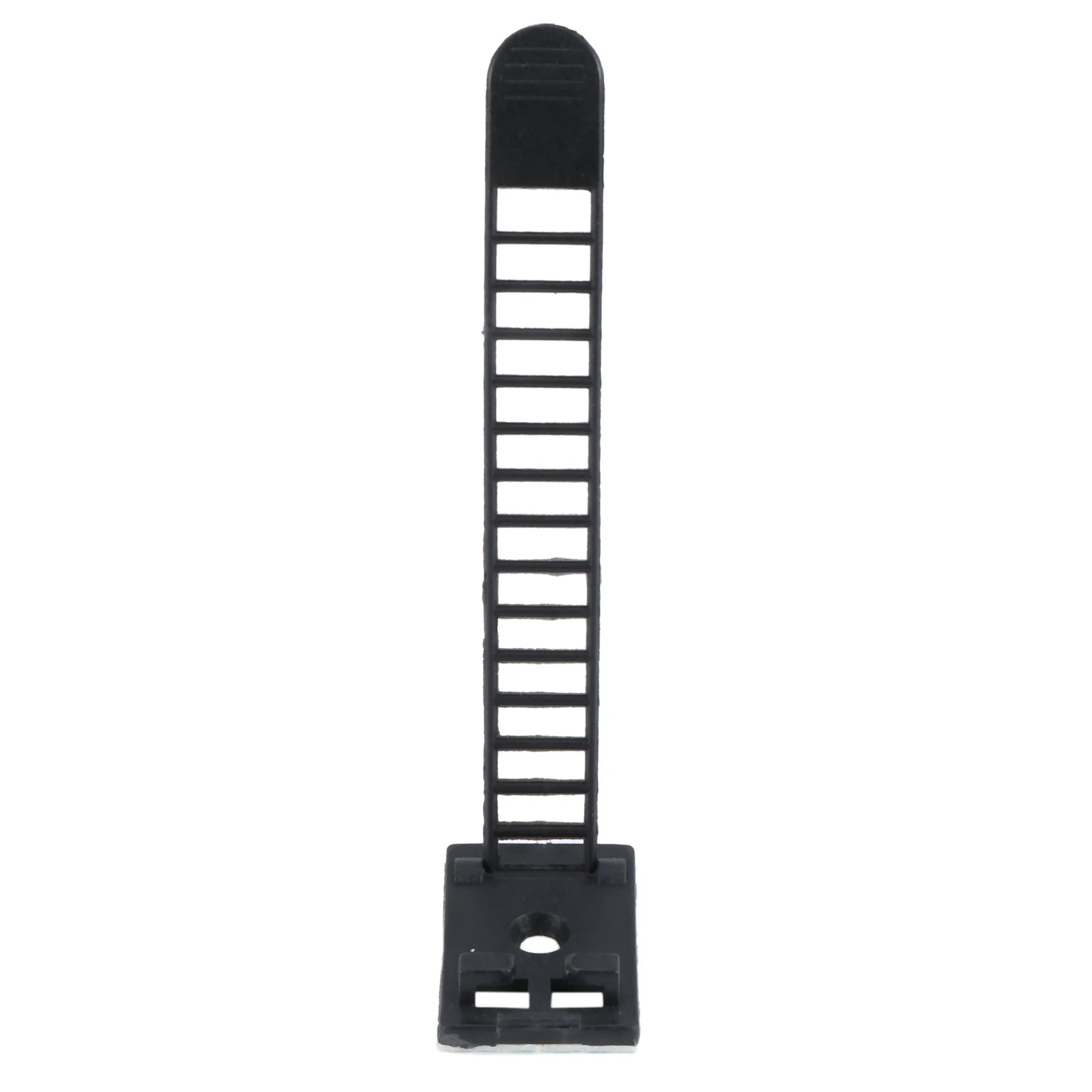 A36T-100Pcs 2 Sizes Adjustable Self-Adhesive Nylon Cable Straps Cable Ties Cord Clamp For Wire Management, Large And Small Peaceful Pleasures Health and Wellness