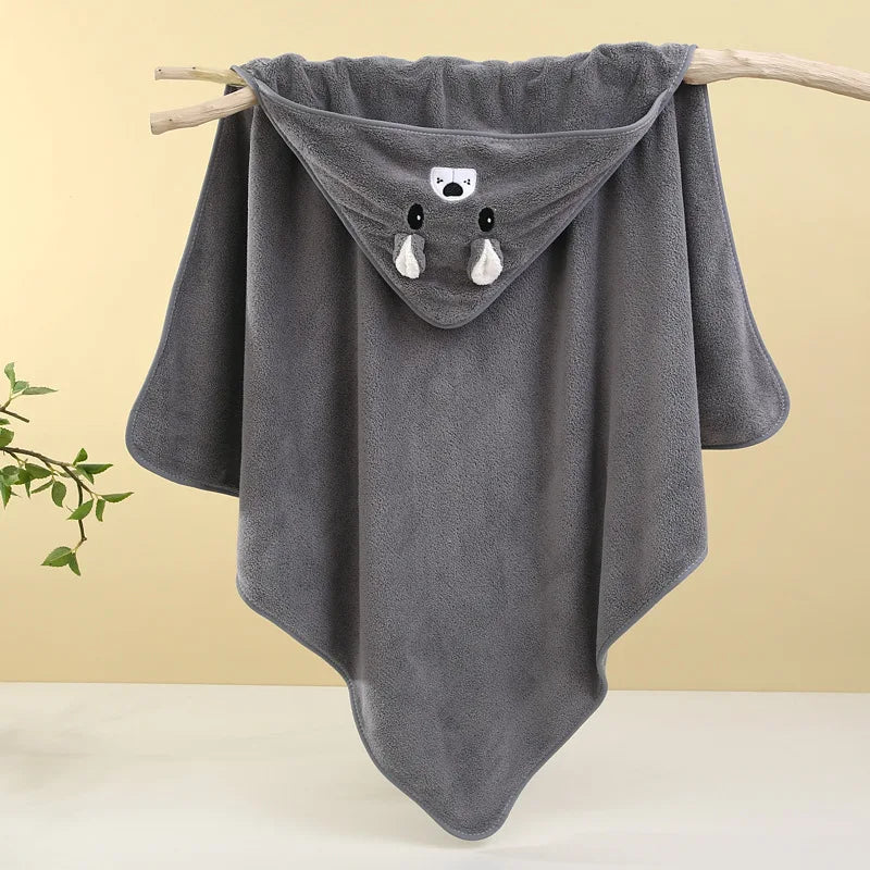 Soft Baby Bath Towel Swaddle Wrap – Newborn Blanket Girls Boys