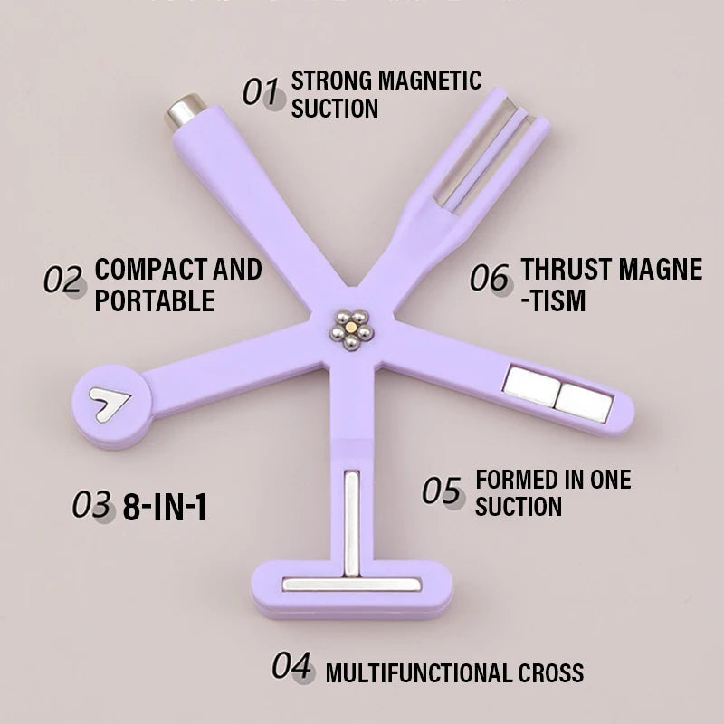 8-in-1 Starfish Nail Magnet | Cat Eye Nail Art Tool
