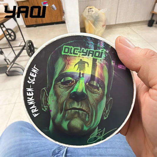 2026 YAQI Flash Sale 170g Artisanal Shaving Soap for Men - Franken Scent Premium Handcrafted Beard Grooming Essential Peaceful Pleasures Health and Wellness Default Title