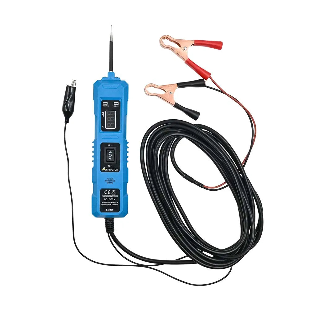 Aermotor Automotive Circuit Tester 6-48V LED Voltage Probe Kit