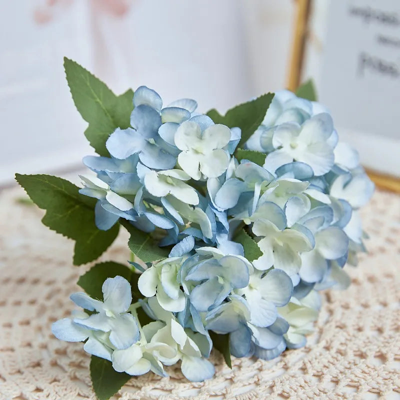 Silk Hydrangea Artificial Bouquet | Wedding & Home Décor