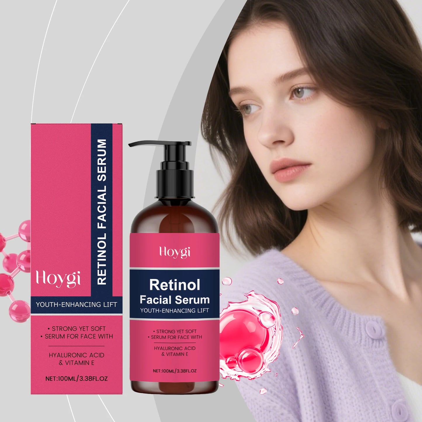 Hoygi Retinol Face Serum – Deep Hydration for Sensitive Skin