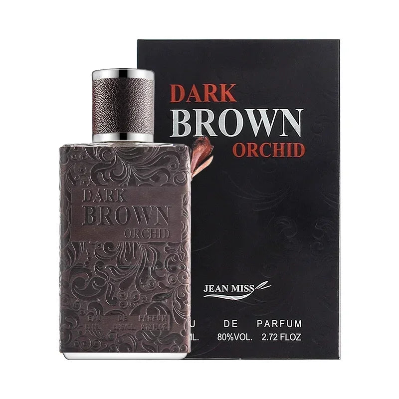 Men Cologne Perfume Fresh Gentleman Fragrance With Long-lasting Scent 80ml Eau De Toilette Woody Aromatic Notes Dating Perfume Peaceful Pleasures Health and Wellness Brown