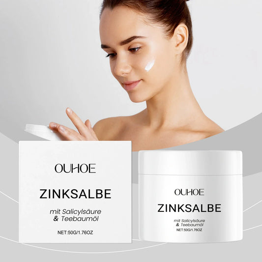 Ouhoe Zinc Acne Cream – Pore Minimizer & Oil Control 50g Acne Face Cream Oasis Select