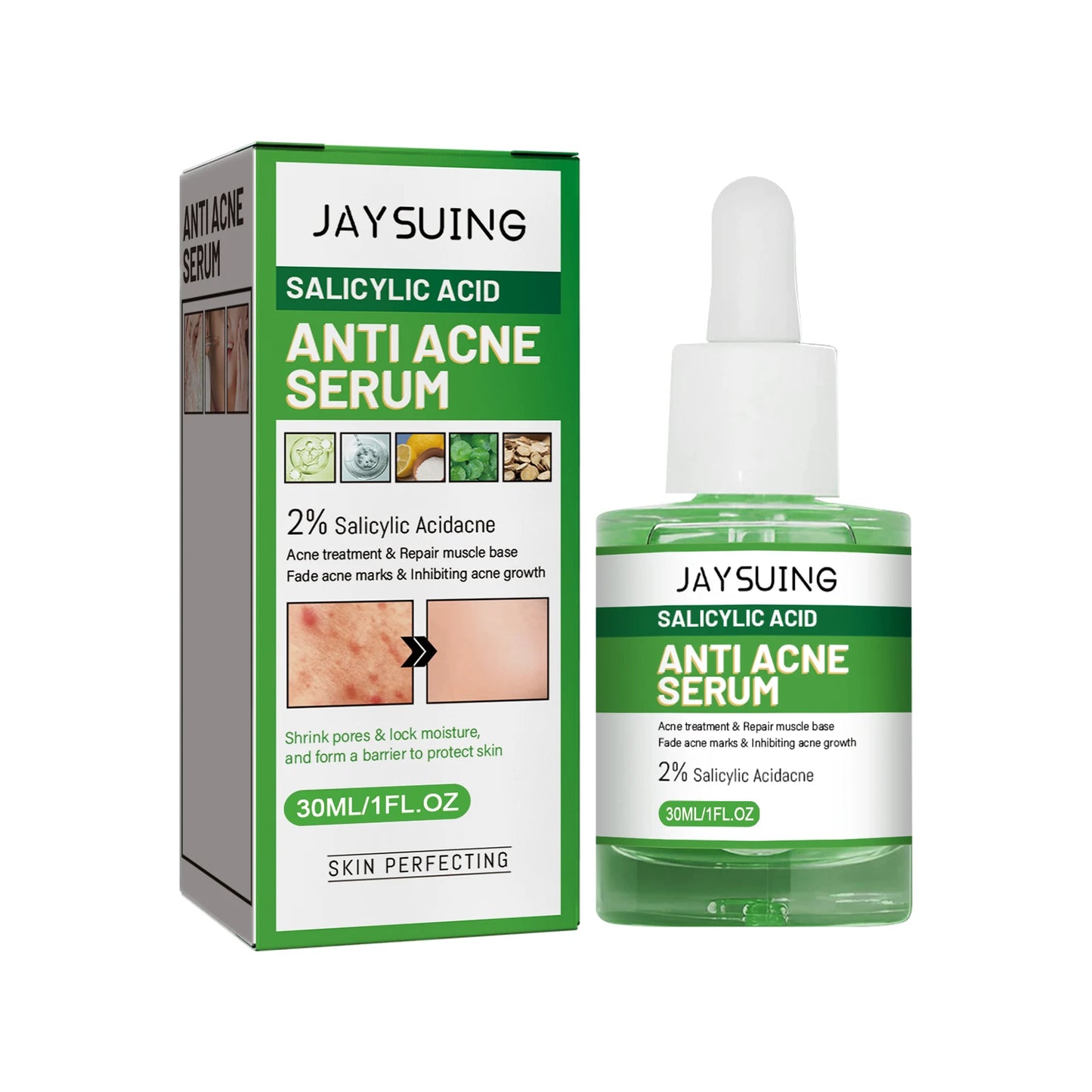 Salicylic Acid Acne Face Serum – Pores, Blackheads & Oil