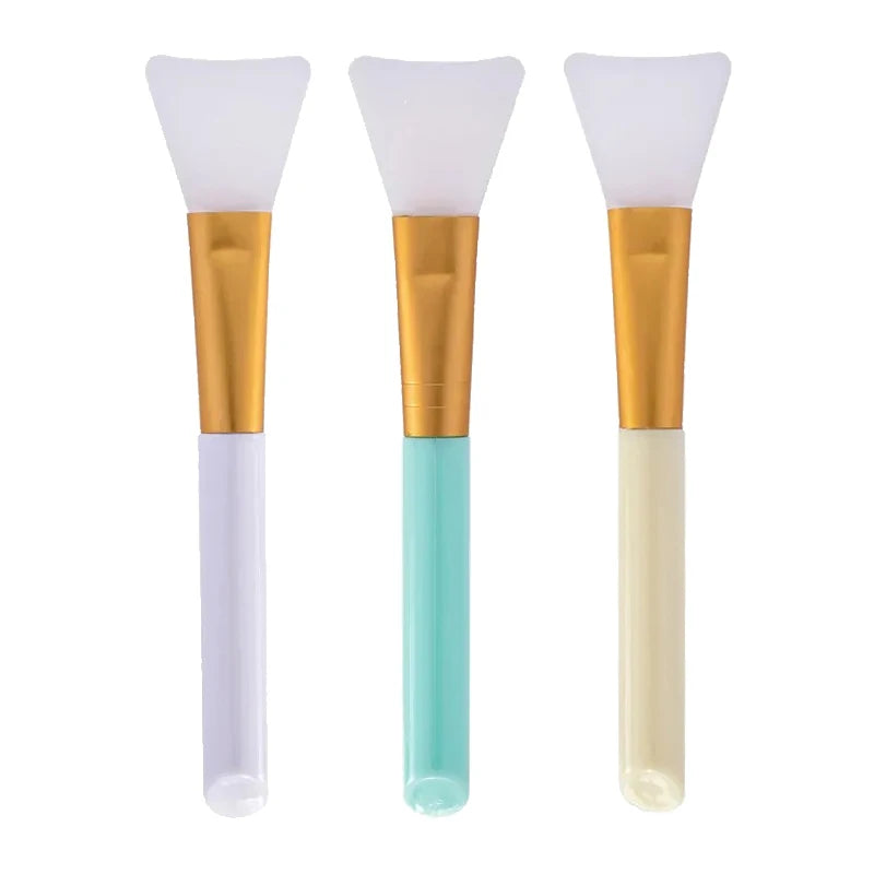 Silicone Facial Mask Brush Set – Soft, All Skin Types 1–5 Pack