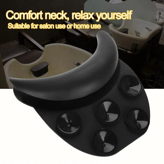 Salon Neck Rest Shampoo Gel Neck Cushion Spa Shampoo Neck Head Rest Cushion Silicone Neck Rest for Sink Hair Washing Hair Tools Peaceful Pleasures Health and Wellness