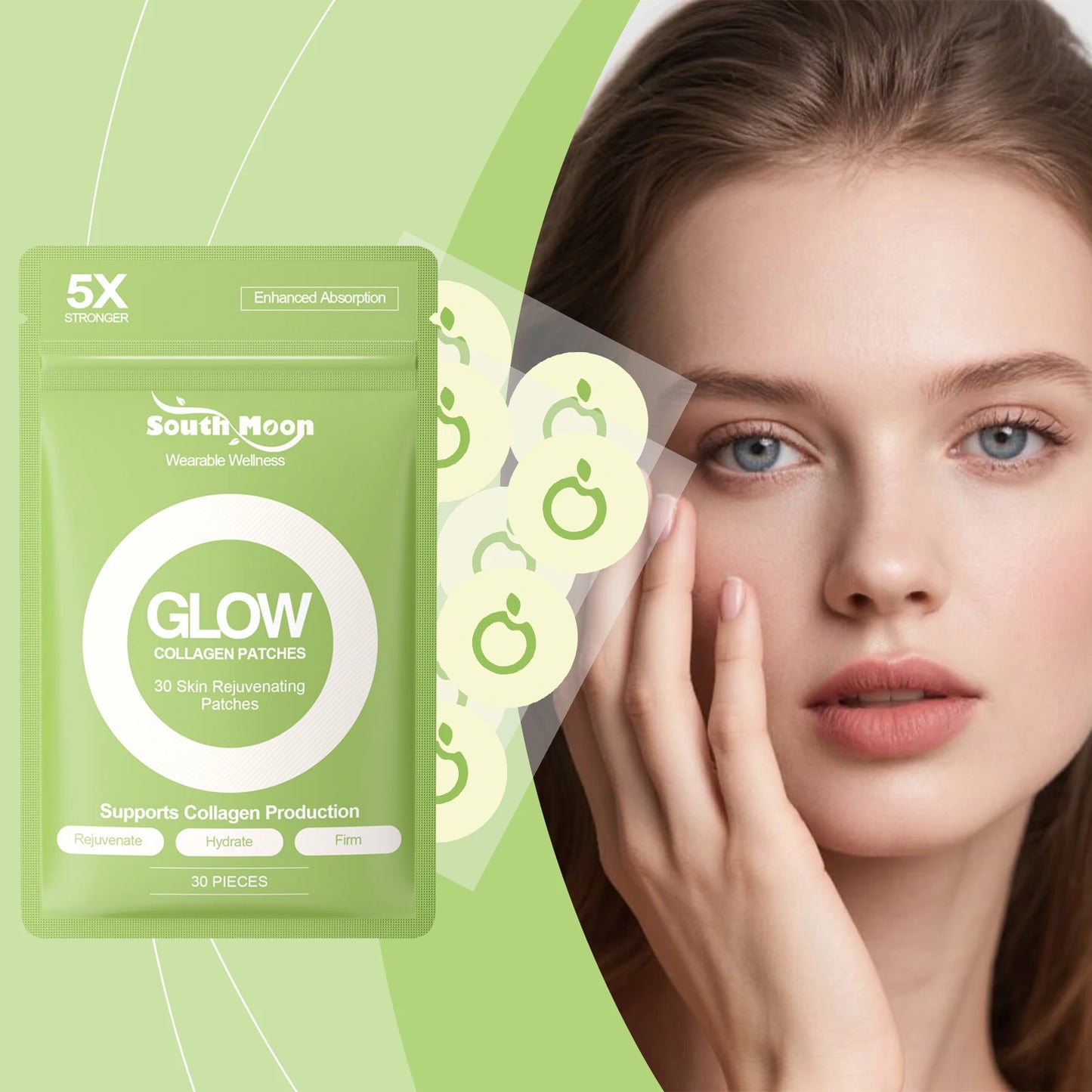 Collagen Moisturizing Arm Patches – Hydrating Skin Care