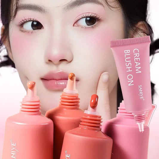 Liquid Blush Cream Stick | Matte Peach Pink Cheek Makeup Liquid Blush Stick Peaceful Pleasures Health and Wellness