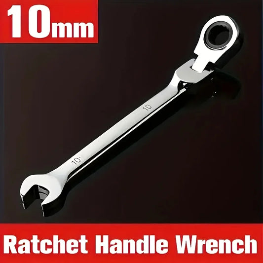 Multifunctional Ratchet Wrench Adjustable Torque Movable Head Ultra Peaceful Pleasures Health and Wellness 1PC