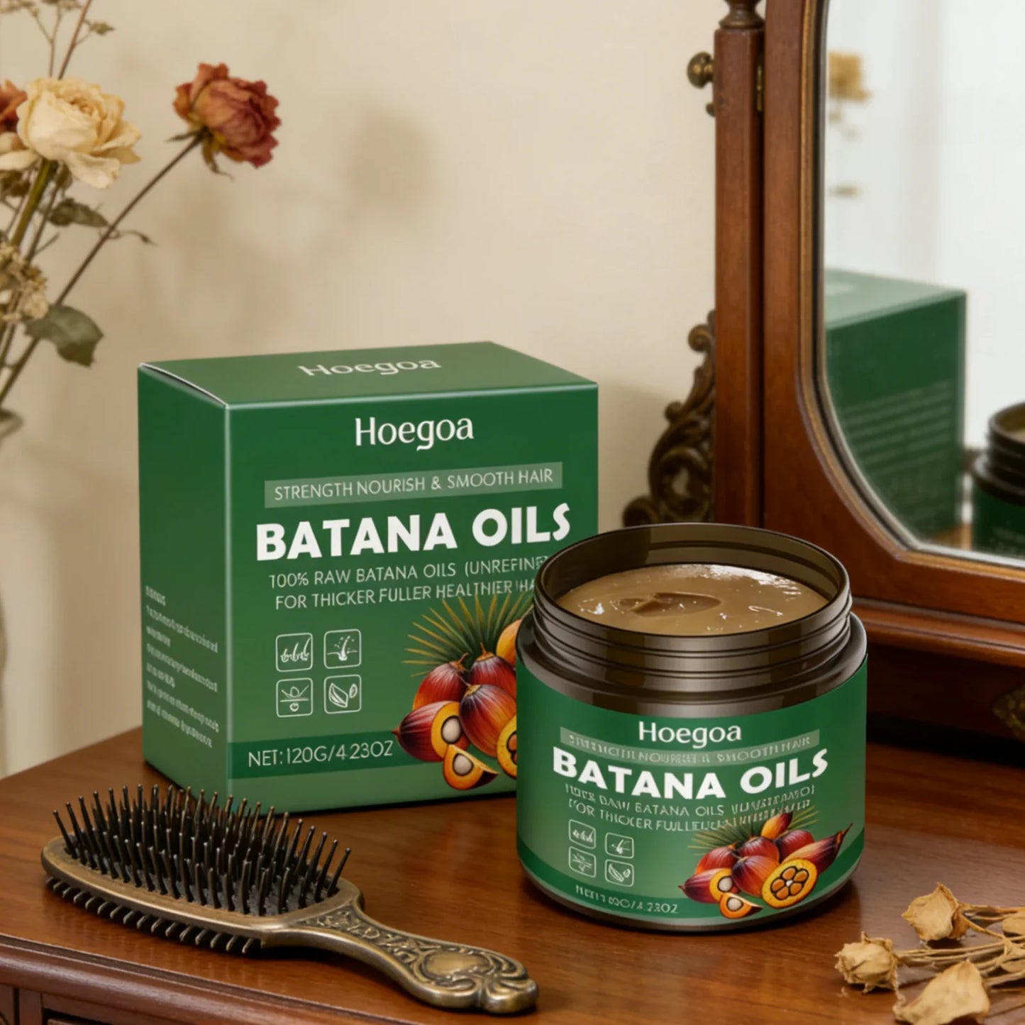 Hoegoa Batana Oil Hair Mask – Deep Repair & Moisture 120g
