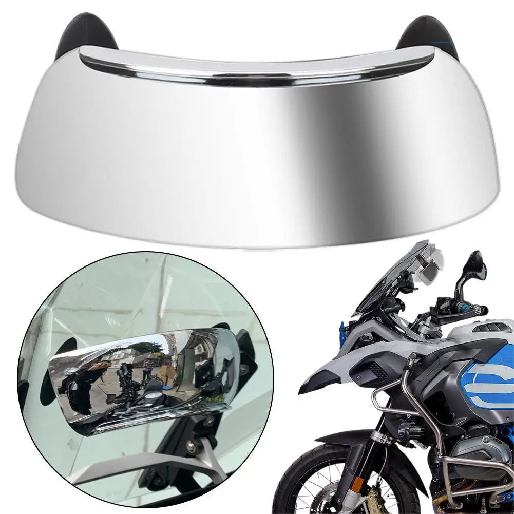 180° Motorcycle Windshield Wide Angle Blind Spot Mirror Motorcycle Rearview Mirror Peaceful Pleasures Health and Wellness